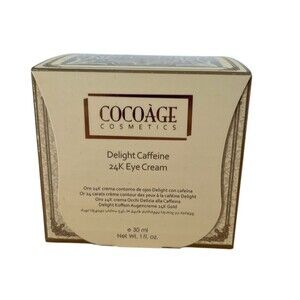 Cocoage Delight Caffeine 24k Eye Cream 1 Fl Oz Cosmetics 30 ml